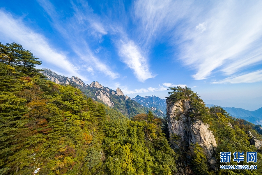 平頂山堯山：晚秋別樣美