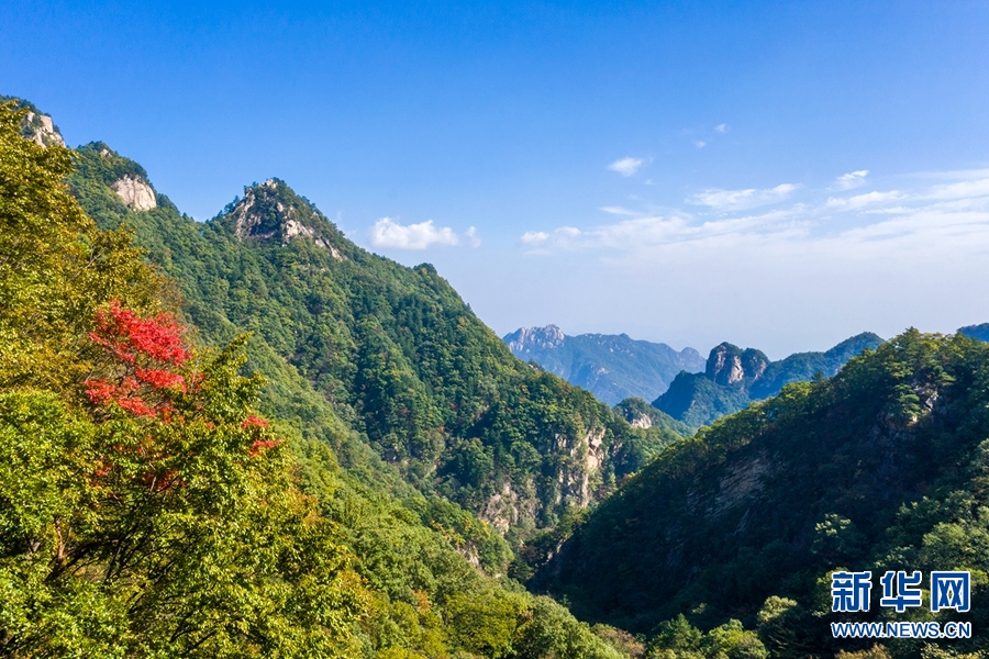 平頂山堯山：晚秋別樣美