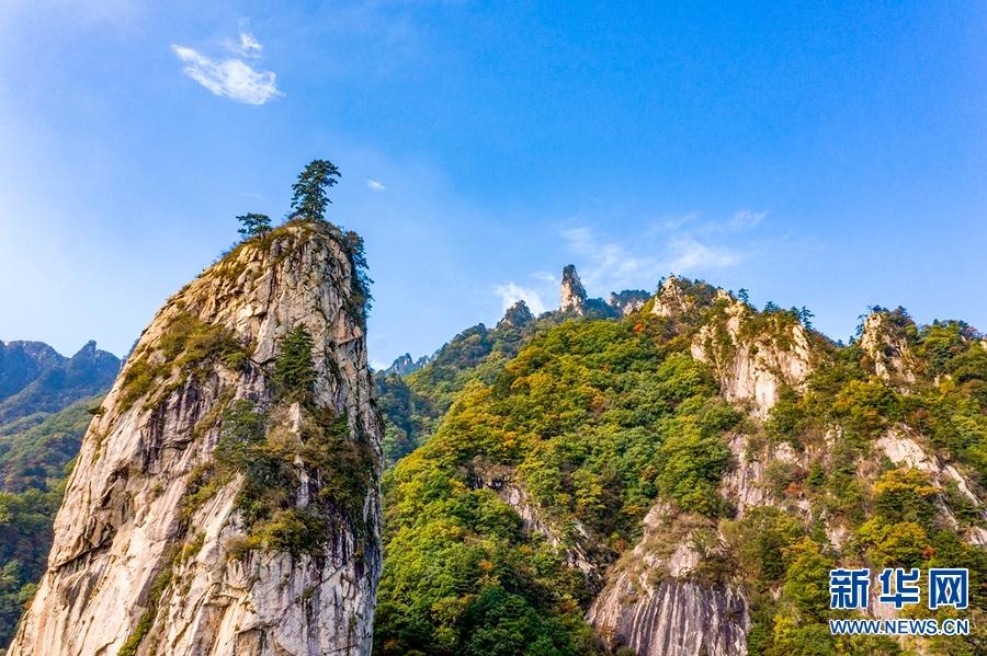 平頂山堯山：晚秋別樣美