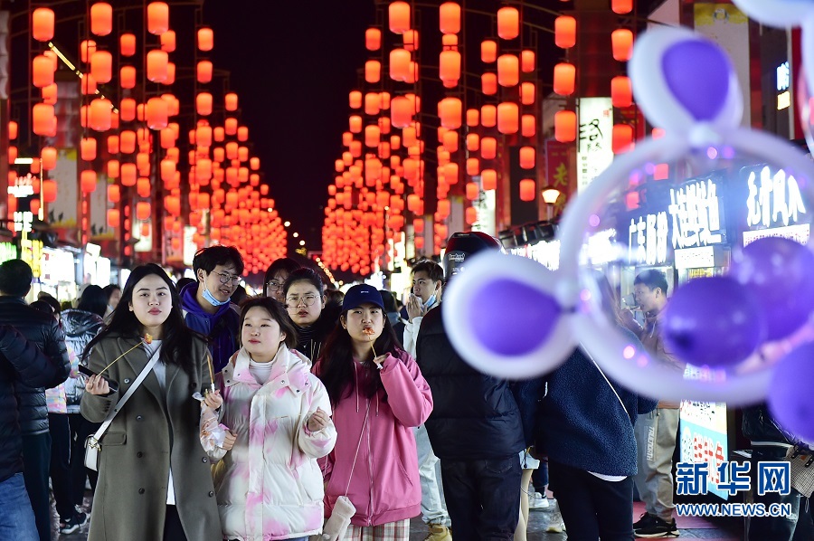 洛陽：初冬夜 賞古城