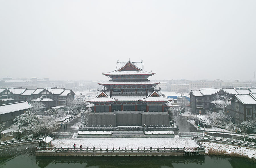 雪後汴京 景色迷人