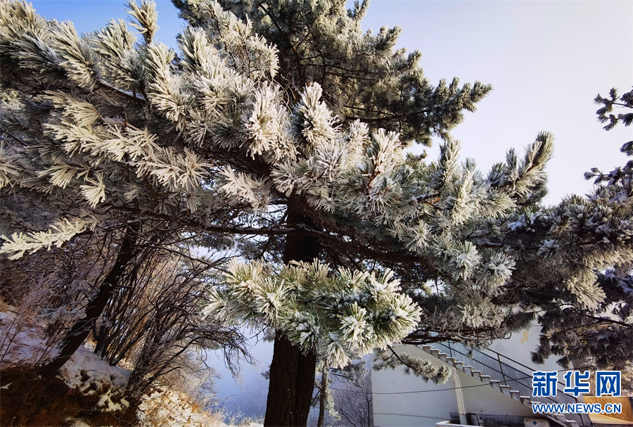 平頂山堯山：雪後峰林白 山深景色美