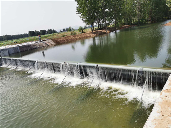 【B】平頂山市郟縣水系連通及農村水系綜合整治一期工程通水