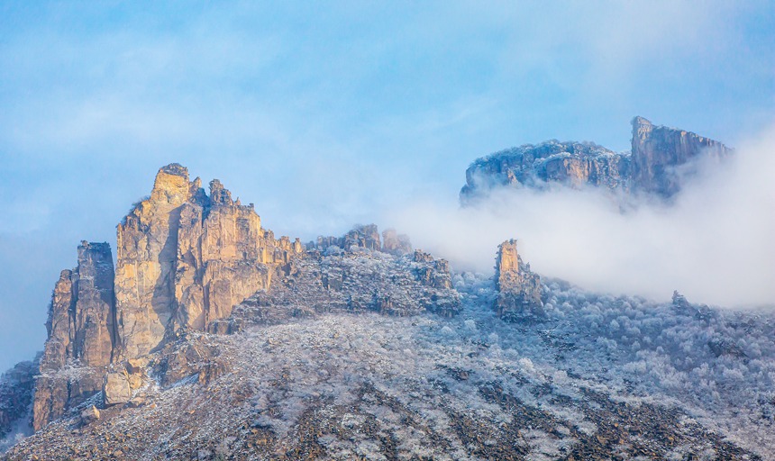 安陽林州：雪後江山如畫