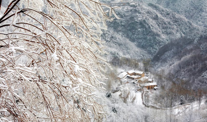 安陽林州：雪後江山如畫