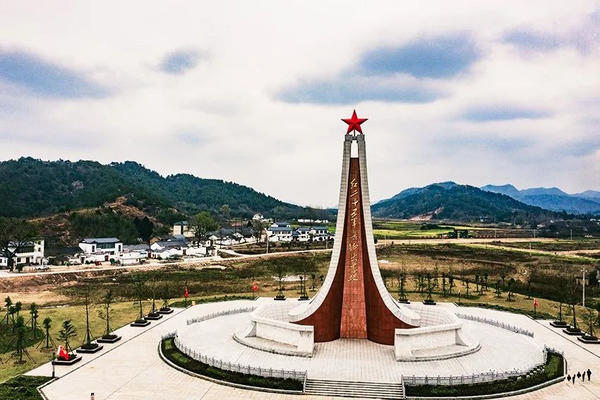 信陽羅山：紅色旅遊線路 串起美麗風景