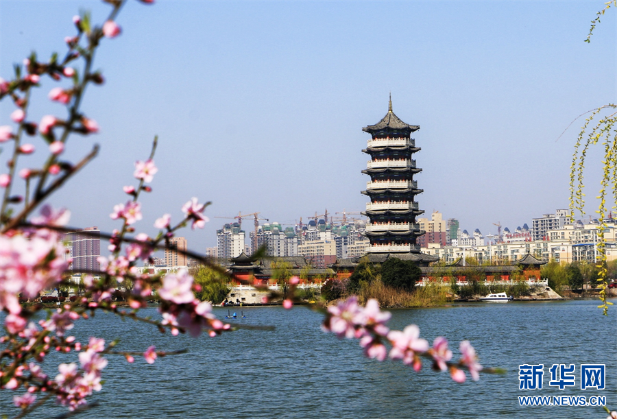 商丘柘城：小城三月春意濃 花紅柳綠醉遊人