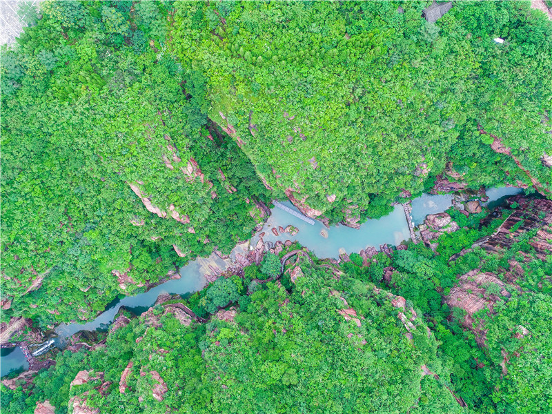 焦作雲臺山：穀雨春光曉 山川黛色青_fororder_微信圖片_20220420110218