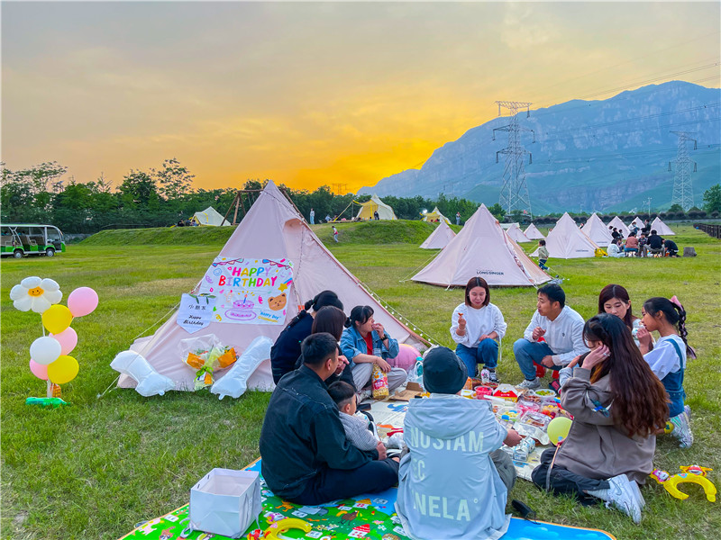 雲臺山300畝露營地火速“出圈” 開啟山地休閒新模式_fororder_微信圖片_20220523100841