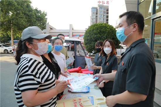 焦作市山陽區人民法院：反詐宣傳不停歇 守護群眾“養老錢”_fororder_圖片8