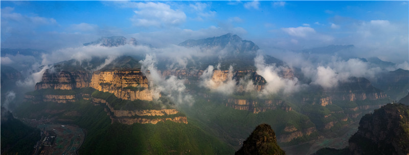 安陽林州：太行雲海 唯美風景_fororder_af1475247133e8cdd448d2bff6ae5b3