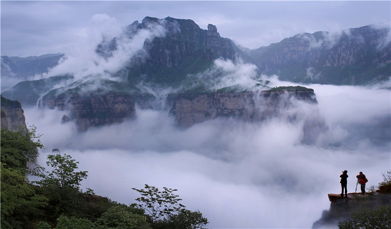 安陽林州：太行雲海 唯美風景_fororder_a367e7f0afa1010999e84b650f245db