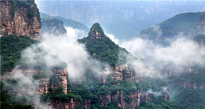 安陽林州：太行雲海 唯美風景_fororder_544acfa459cace41ba2bf0fbac9d0a8