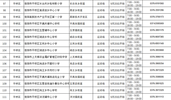 信陽市平橋區：118所校園體育場地設施有序向社會開放_fororder_微信截圖_20220721110415