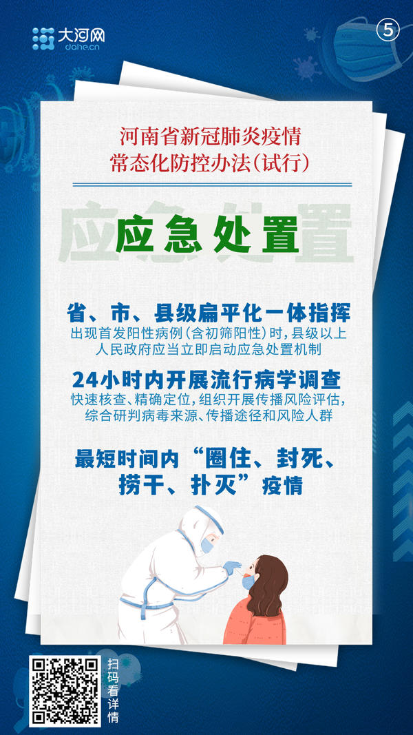 全國首部！河南出臺新冠肺炎疫情常態化防控辦法（試行）