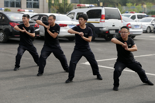 【河南供稿】河南義馬公安開展全警實戰大練兵活動