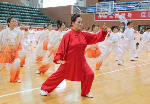 【河南供稿】共享太極 2019“一帶一路”太極行活動走進重慶市大足區