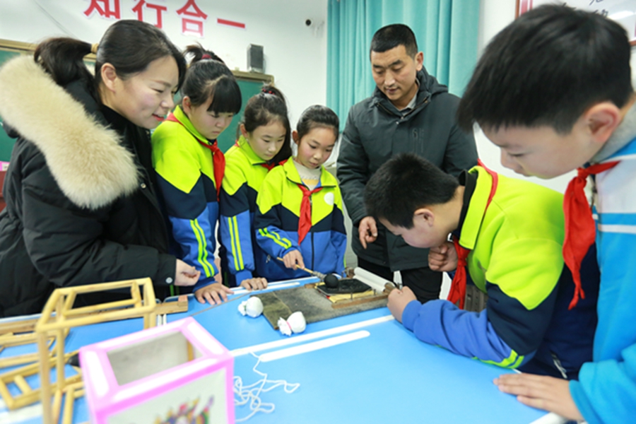 河南安陽：非遺文化進校園