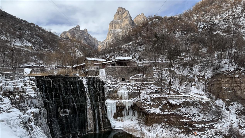 安陽林州：雪後太行大峽谷_fororder_圖片8