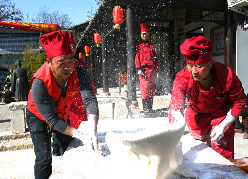 【原創】信陽市光山縣：糍粑飄香年味濃_fororder_圖片6