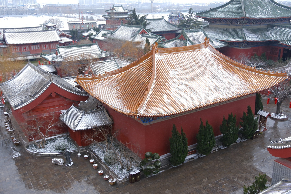 雪落古城開封