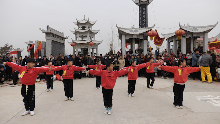 濮陽市濮陽縣：梅花傲然迎寒放 梅拳盛會慶新春_fororder_圖片3