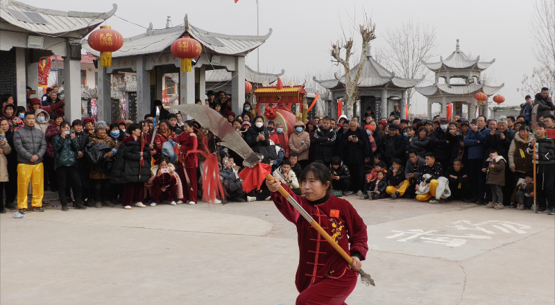 濮陽市濮陽縣：梅花傲然迎寒放 梅拳盛會慶新春_fororder_圖片7