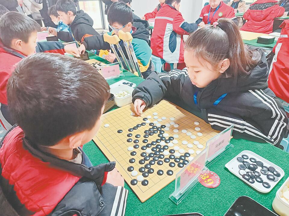 開封市蘭考縣首屆少兒圍棋賽舉行