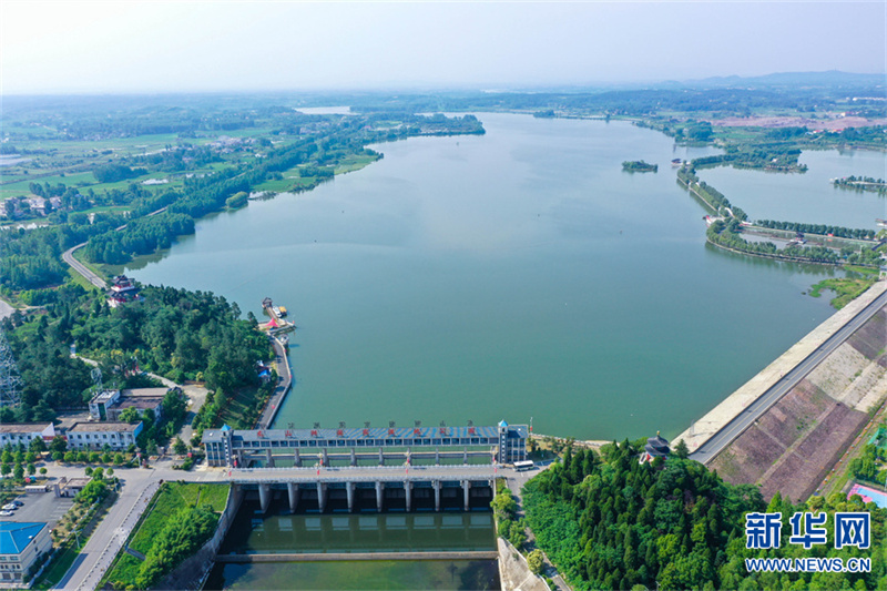 河南光山：龍山湖國家濕地公園風景如畫_fororder_2