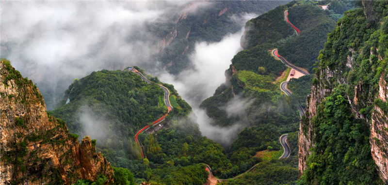 安陽林州：雨後太行山 雲海美如畫_fororder_圖片14