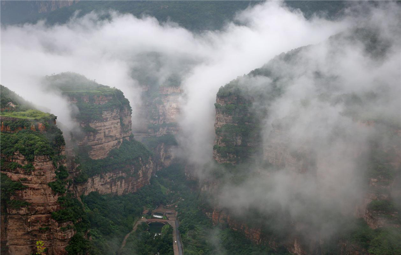 安陽林州：雨後太行山 雲海美如畫_fororder_圖片17