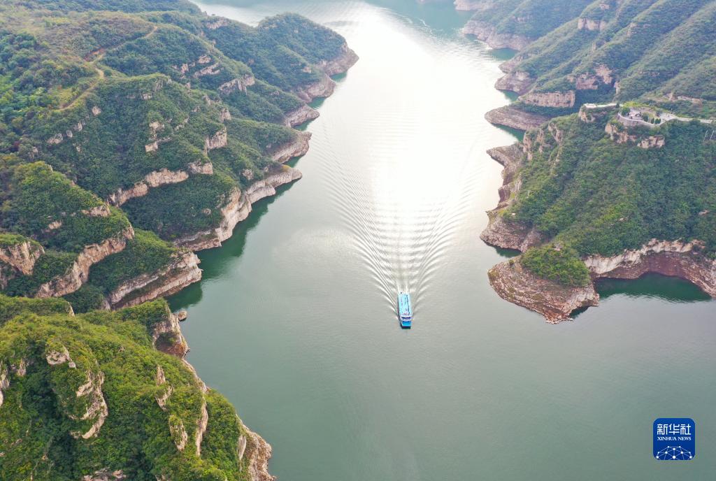 新時代中國調研行·黃河篇丨黃河三峽 秋景如畫