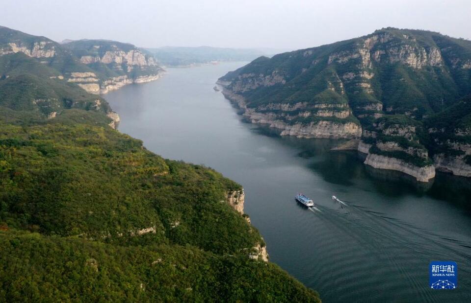 新時代中國調研行·黃河篇丨黃河三峽 秋景如畫