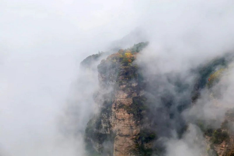 【原創】太行大峽谷_fororder_雲霧繚繞的太行山