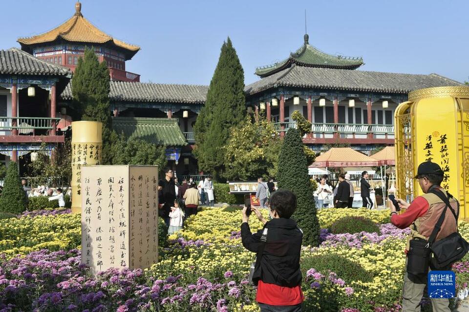 秋日風光好 菊香溢開封