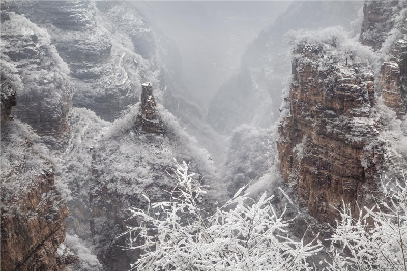 安陽林州：初雪落太行_fororder_圖片4