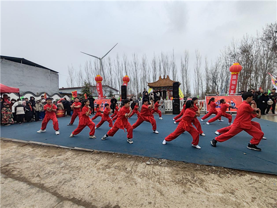 新鄉長垣市葛寨村舉行市級非遺大洪拳武術展演活動_fororder_圖片4