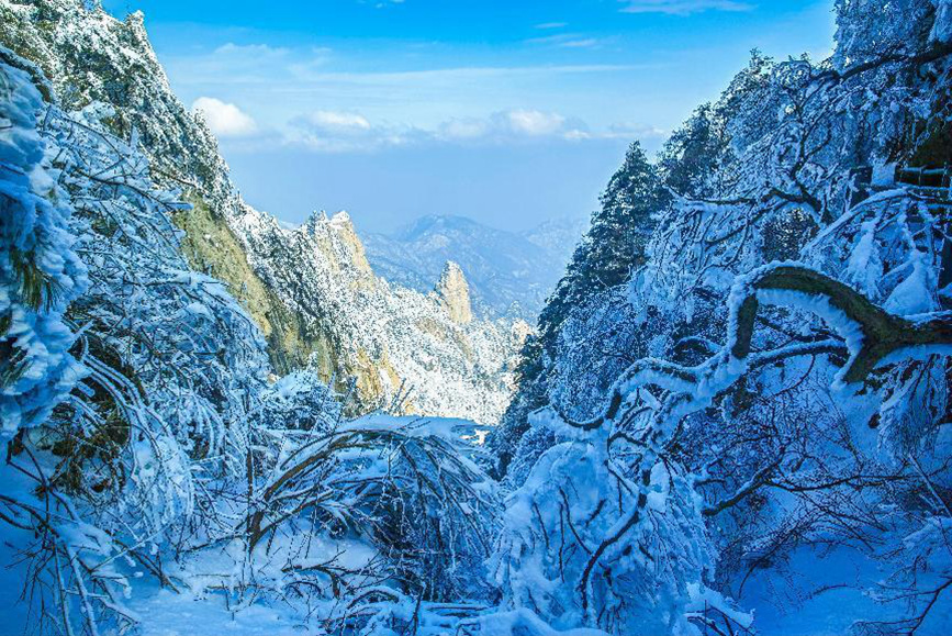 平頂山魯山：冰雪世界春有約