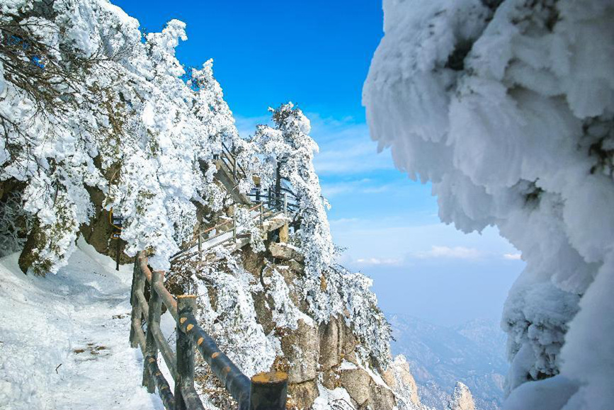 平頂山魯山：冰雪世界春有約