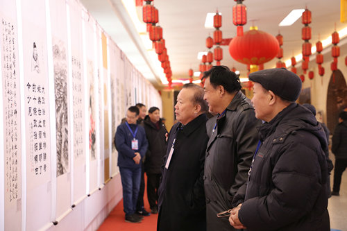 【河南供稿】三門峽市陜州區舉行姚崇故里紀念館開館儀式暨書畫作品收藏展