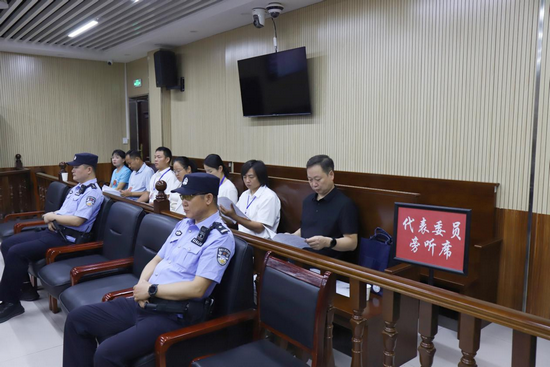 見證司法公正 代表委員走進河南省淮濱縣法院旁聽庭審_fororder_圖片2