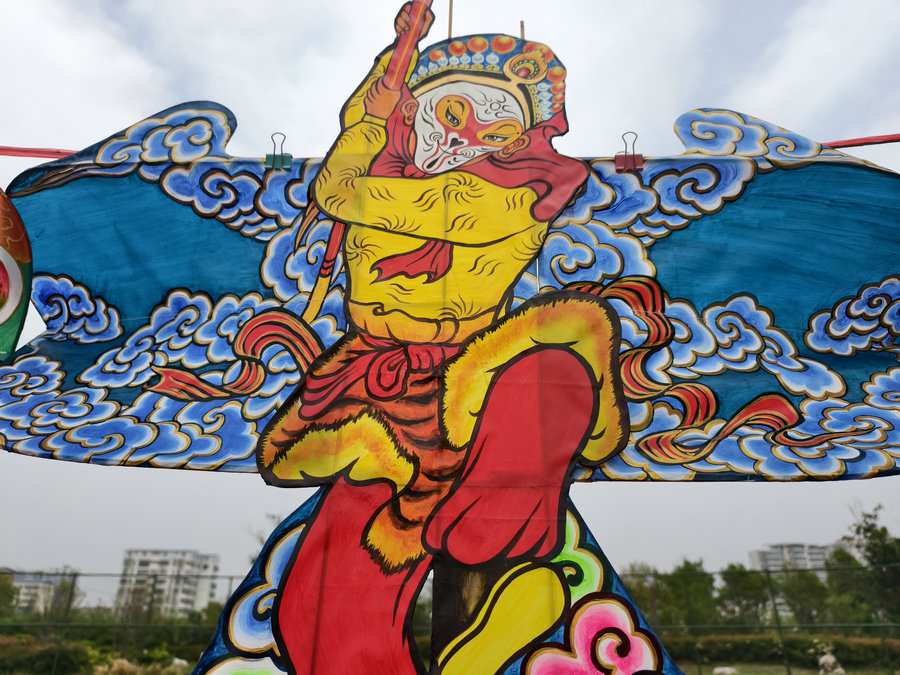 平頂山魯山：舉辦民俗文化活動 千年風箏文化煥新生_fororder_猴王風箏