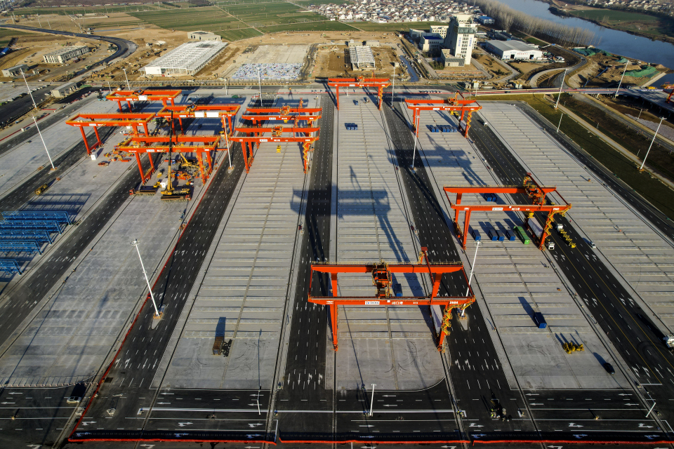 河南內河航運再添“新旗艦”——週口港中心作業區(一期)正式開港