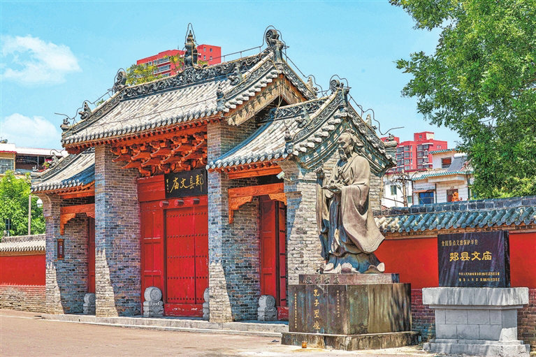 了不起的古建築丨郟縣文廟：小城有大成_fororder_1