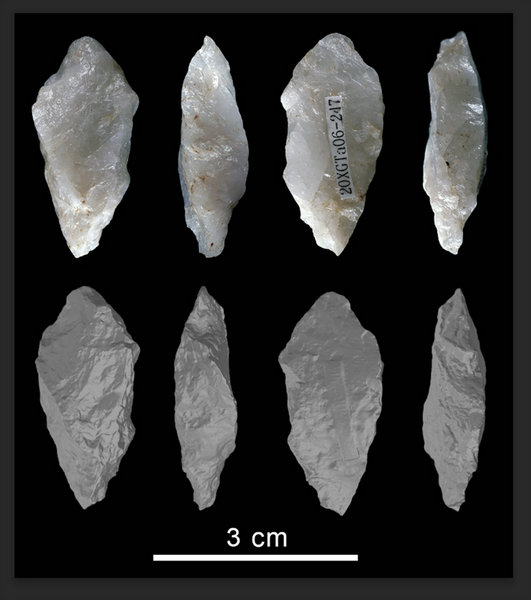 南陽西溝遺址發現東亞已知最早工具裝柄技術_fororder_1