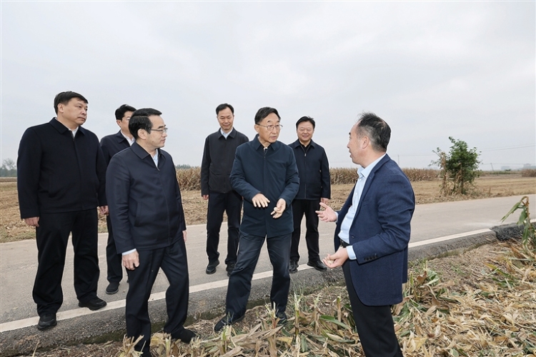 河南省委書記劉寧到柘城鹿邑淮陽調研