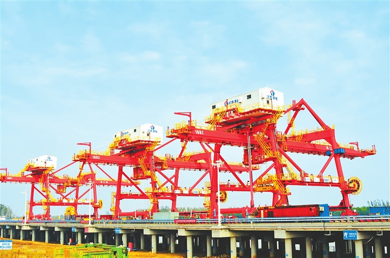 【奮進的河南 決勝“十四五”·週口篇】這一座港口 向濤而立