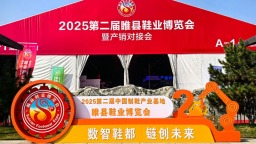 數智鞋都 鏈創未來 2025睢縣鞋業博覽會暨産銷對接會開幕