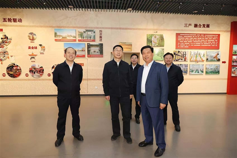 河南省委書記劉寧到鄭州新鄭市調研