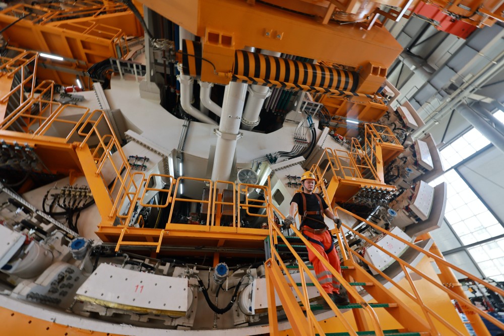 中國出口海外最大直徑盾構機歷時三個多月拆機發運集港 大國重器坐上輪船去悉尼